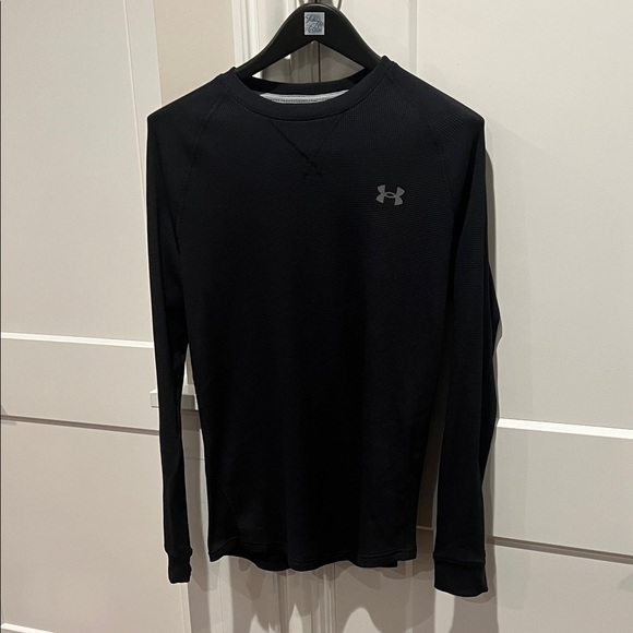 Under Armour Men's Black Long Sleeve Tee - Size M - Picture 1 of 13